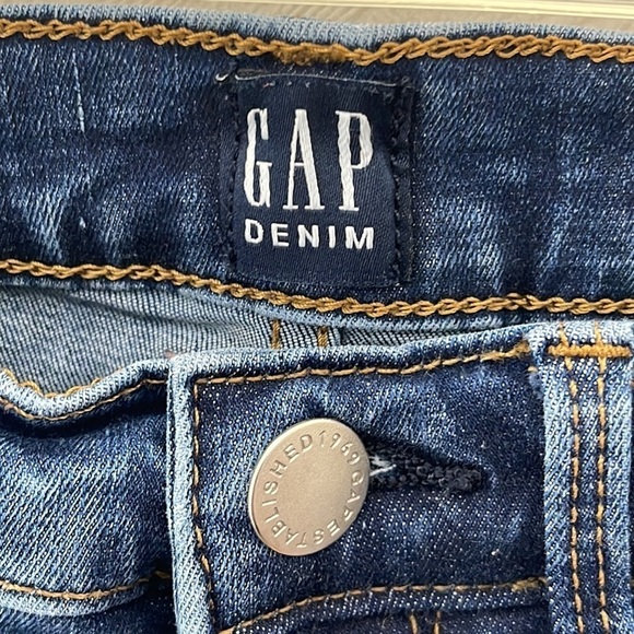 💙 GAP Denim Pants Size 6 - Picture 4 of 5